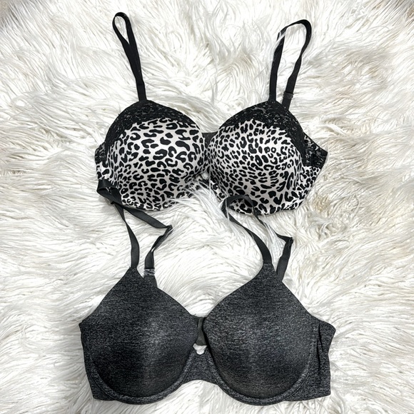 Victoria’s Secret lined Demi / uplift semi Demi bras 34D - Picture 1 of 9